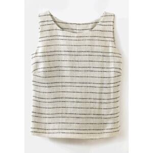Spiegel Black and White Striped Blouse